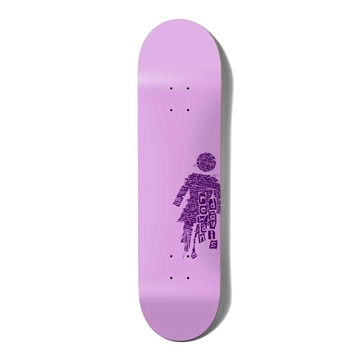 Girl Skateboards - Davis 'Bricked'  8.5" Purple